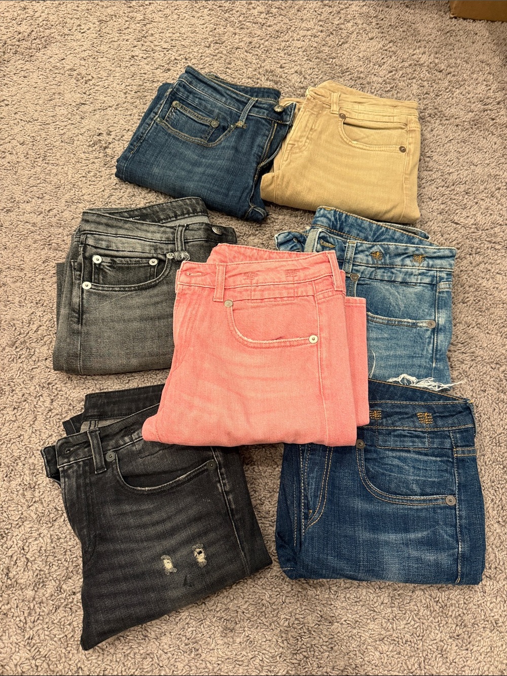 Women’s low rise skinny r13 jeans